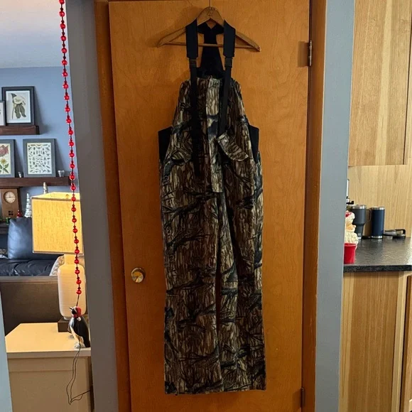Browning Woodland Pattern Jacket XL, Matching Bibs L - Picture 3 of 8